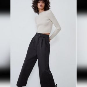 NWT. Zara Technical Fabric Pants